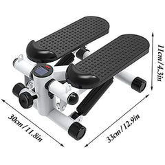 Mini Fitness Twist Stepper with Electronic Display – Compact Home Workout Machine