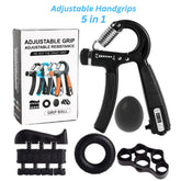 5-in-1 Hand Gripper Trainer | Boost Grip Strength | All-in-One Kit