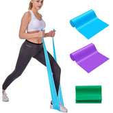3-Pack Resistance Bands Set (Light, Medium, Heavy) | Thera/Yoga Bands for Full Body Workout, Strength Training & Physical Therapy – Men & Women