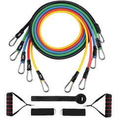 11 Pcs CrossFit Resistance Bands Set – Home Fitness Training