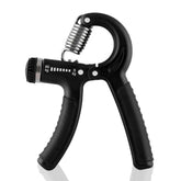 Adjustable black hand grip strengthener for fitness and gym workouts from Aura Fit Pakistan