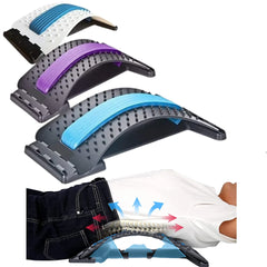 Back Stretcher Lumbar Support, Posture Corrector For Upper and Lower Back Pain Relief