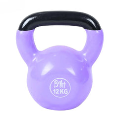 Vinyl Coated Cast Iron Kettlebells 2-20 KG | Home Gym Strength Training Weight Set | Full Body Workout Equipment