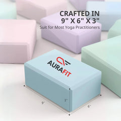 Yoga Brick | Durable Foam Yoga Block for Support & Balance