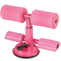 Sit Up Holder for Home Workouts – Adjustable Abs Exercise Equipment with Suction Cup Foot Holder