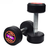 1-20KG Rubber Coated Dumbbells Set | Home Gym Weights