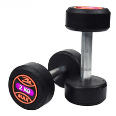 1-20KG Rubber Coated Dumbbells Set | Home Gym Weights