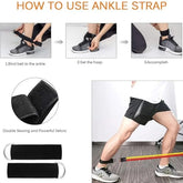 11 Pcs CrossFit Resistance Bands Set – Home Fitness Training