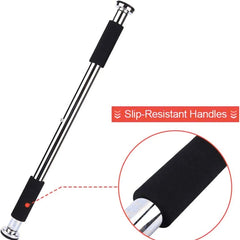 No-Drill Pull Up Bar & Chin Bar for Full Body Fitness!