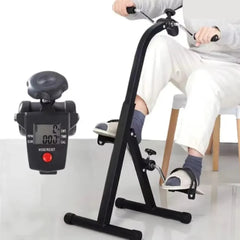 Mini Exercise Cycle for Arms and Legs With Meter, Equipment for Seniors, Elderly Home Pedal Exercise Bike for Total Body