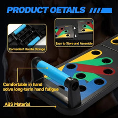 Multi-functional Push-Up Board - Multi-Angle Upper Body Training for Home & Gym