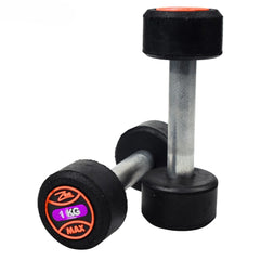 1-20KG Rubber Coated Dumbbells Set | Home Gym Weights