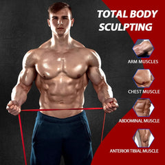 Heavy-Duty Resistance Bands for Pull-Ups & Full-Body Strength Training | Multiple Levels, Portable Latex Exercise Bands