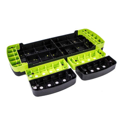 Liveup Large Aerobic Stepper – Adjustable Fitness Step Platform (70 × 27 × 12–22 cm)