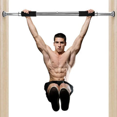 No-Drill Pull Up Bar & Chin Bar for Full Body Fitness!