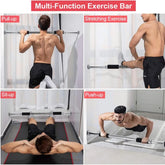 No-Drill Pull Up Bar & Chin Bar for Full Body Fitness!