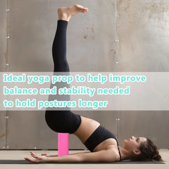 Yoga Brick | Durable Foam Yoga Block for Support & Balance