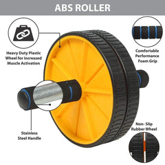 High-Quality Ab Roller Wheel - Master Core Strength & Abdominal Fitness