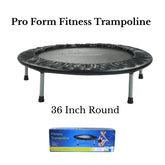 AuraFit 36-inch foldable fitness trampoline