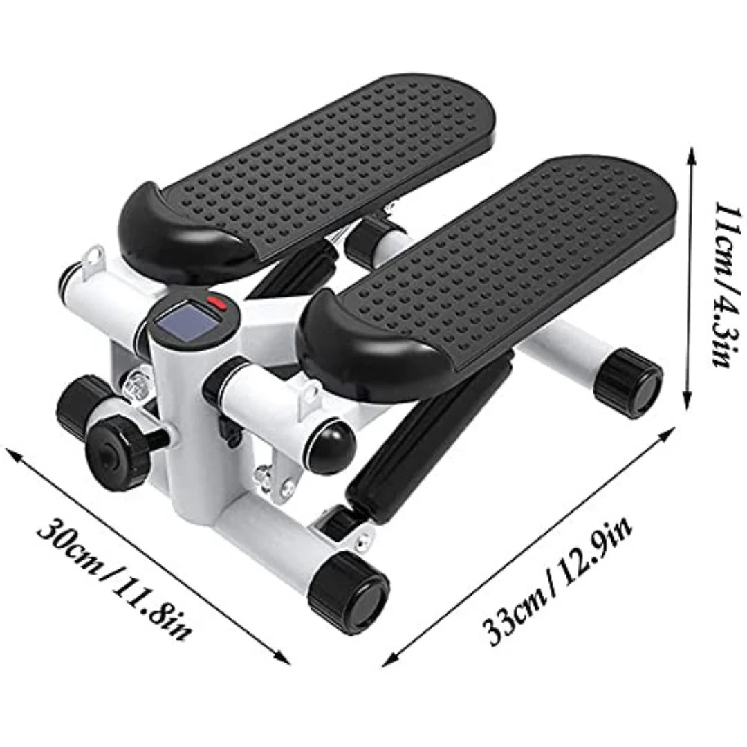 Mini Fitness Twist Stepper with Electronic Display – Compact Home Workout Machine