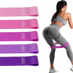 Loop 5-Pack Resistance Bands, Premium Latex Exercise Bands for Full Body Strength Training | Unisex Fitness Bands