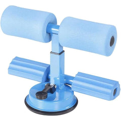 Sit Up Holder for Home Workouts – Adjustable Abs Exercise Equipment with Suction Cup Foot Holder