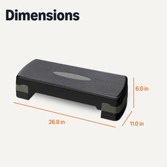 Aerobic stepper Medium size - Step 6 Inches