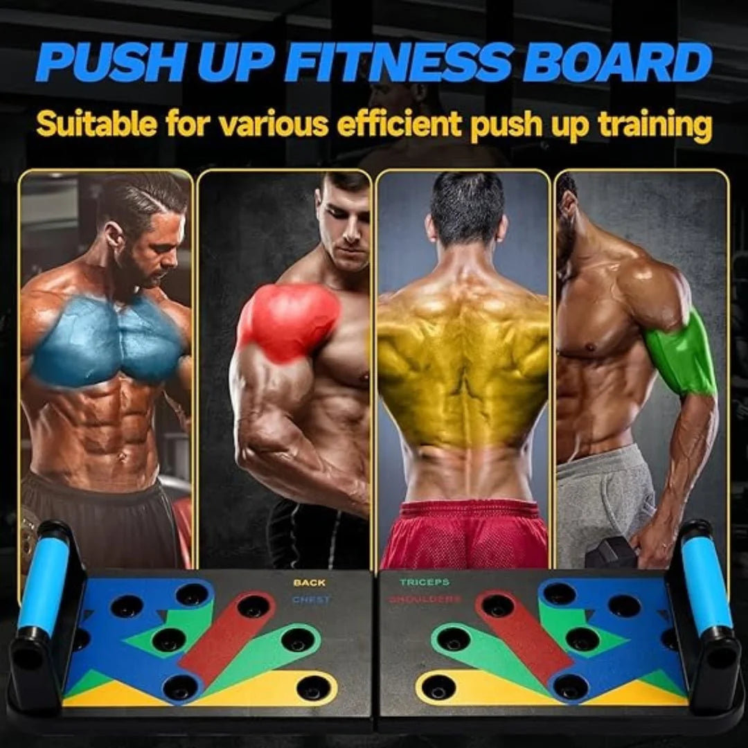 Multi-functional Push-Up Board - Multi-Angle Upper Body Training for Home & Gym