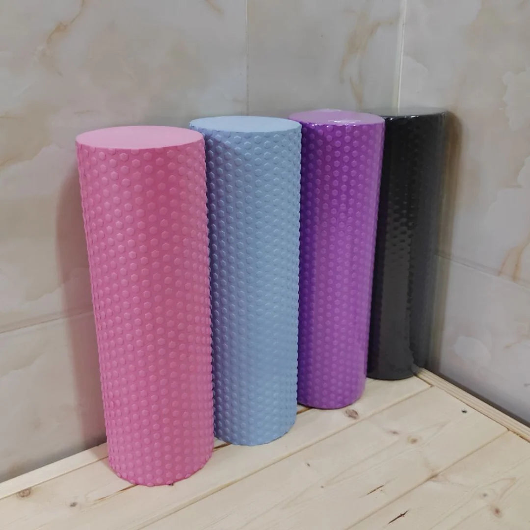 Textured Foam Roller for Muscle Repair and Exercise- Massager Roller – Ideal for Improved Circulation and Easing Muscle Tension