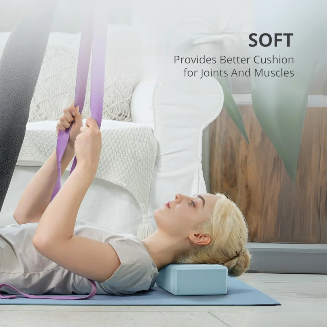 Yoga Brick | Durable Foam Yoga Block for Support & Balance