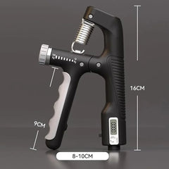 Adjustable Hand Gripper 10–100Kg | Auto Counter | A-Type Grip