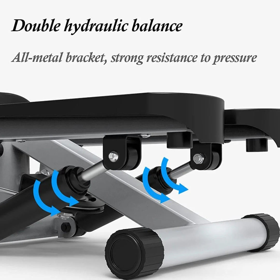 Mini Fitness Twist Stepper with Electronic Display – Compact Home Workout Machine