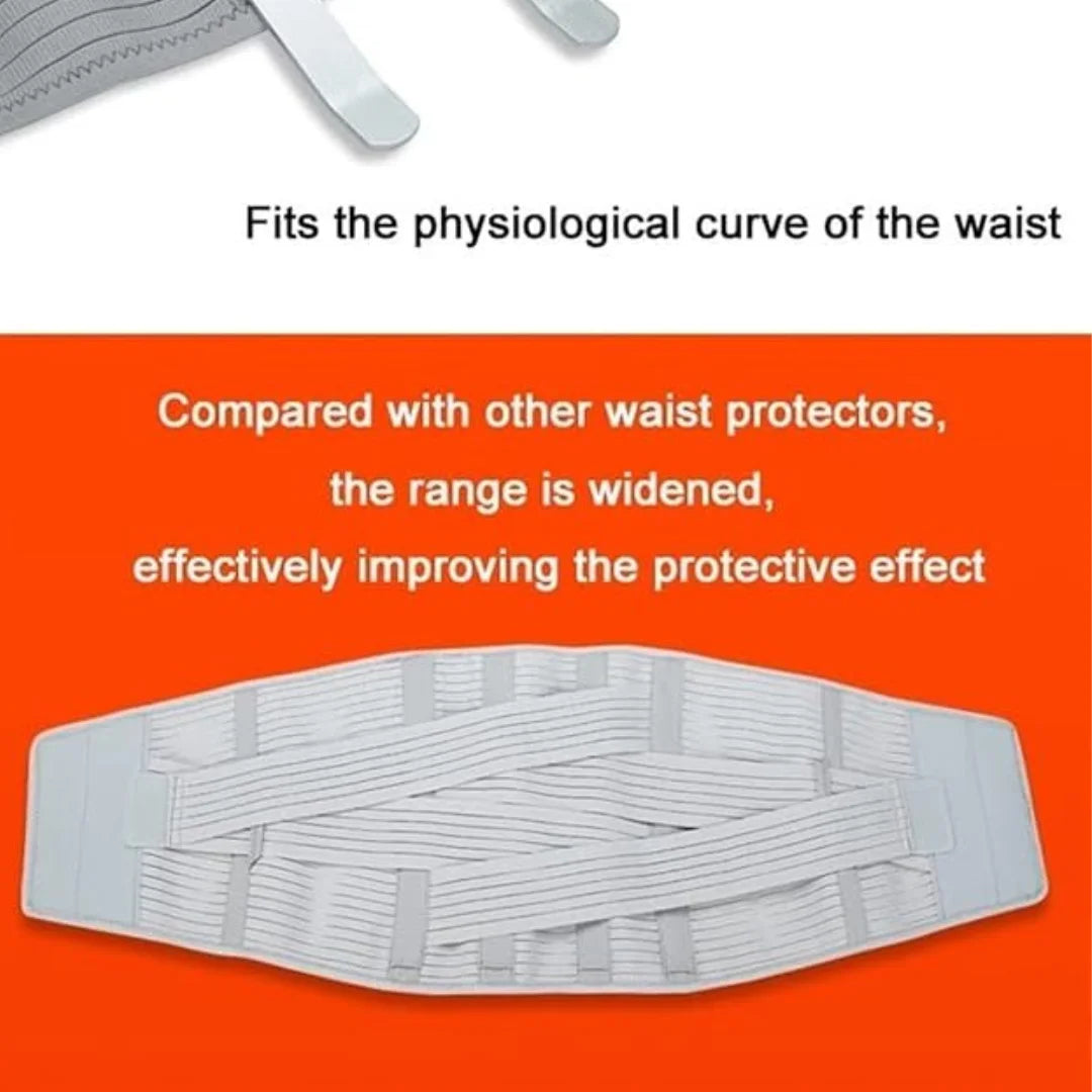 Waist & Back Support Wrap – Adjustable Fit for Everyday Comfort