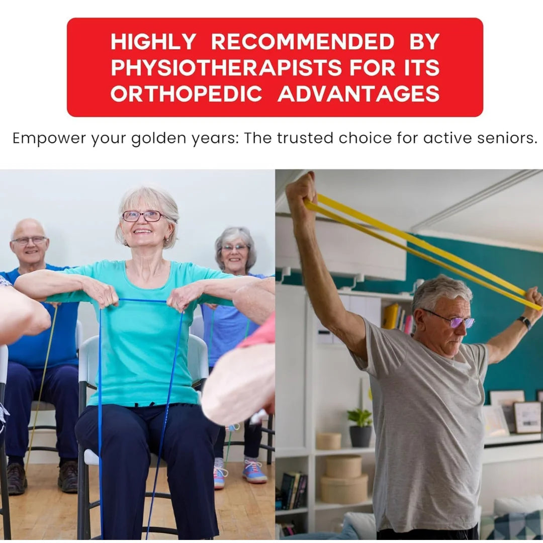 5-Pack Resistance Bands for Workouts – Elastic Exercise Loop Bands for Physical Therapy, Yoga, Booty Training & Pilates