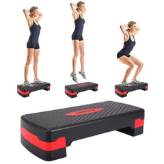 Liveup Medium Aerobic Stepper – Adjustable Fitness Step Platform (10–15cm Height)