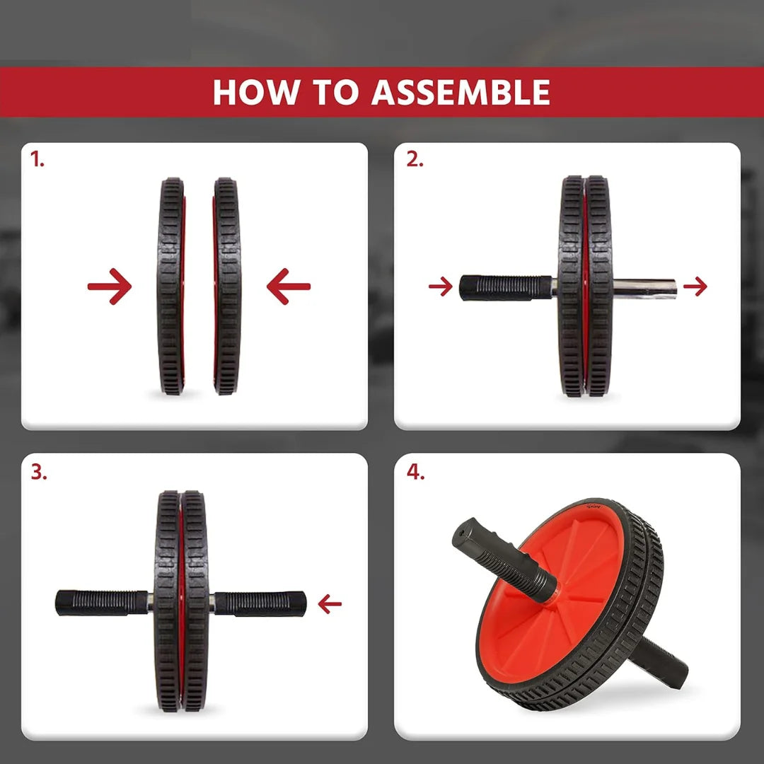 High-Quality Ab Roller Wheel - Master Core Strength & Abdominal Fitness