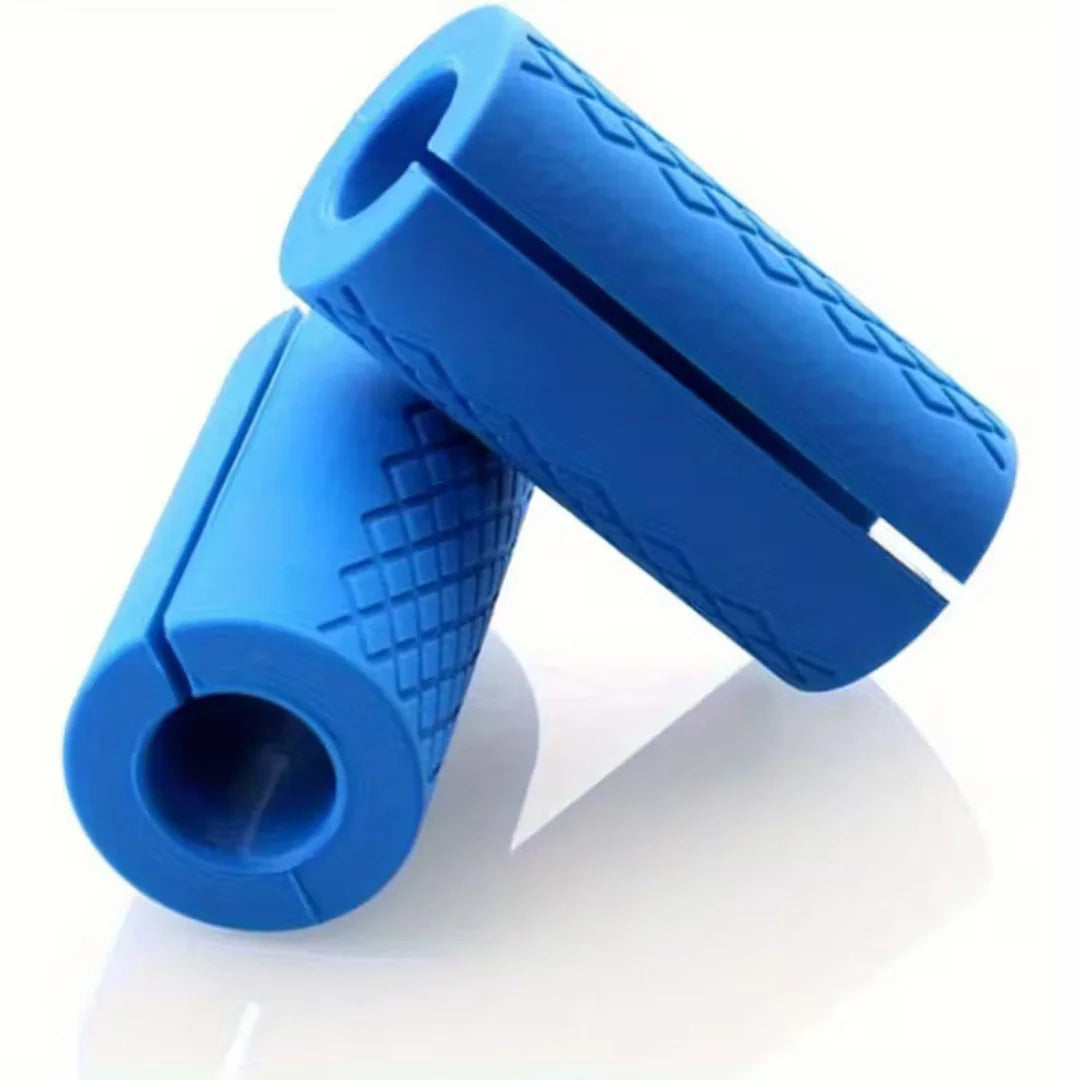 Fat Grips 1 Pair – Universal Strength Training Grip Enhancer for Dumbbells, Barbells & Kettlebells