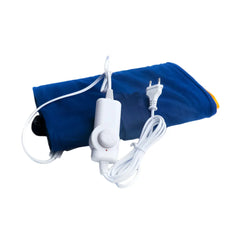 Atom Electric Heating Pad with Fleece Cover | Auto Switch-Off | Machine-Washable | Muscle Warmth & Tension Relief
