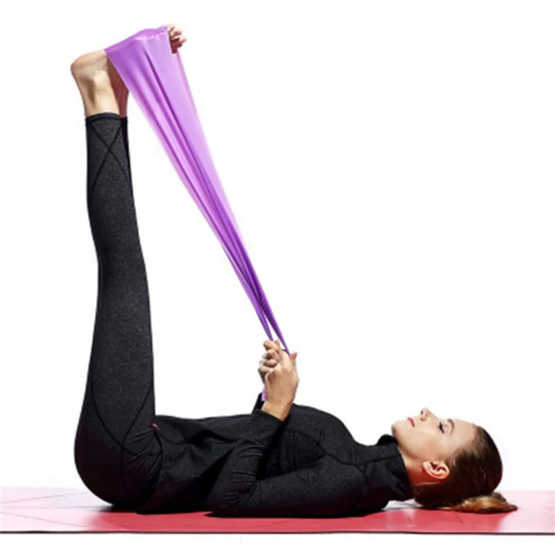 3-Pack Resistance Bands Set (Light, Medium, Heavy) | Thera/Yoga Bands for Full Body Workout, Strength Training & Physical Therapy – Men & Women