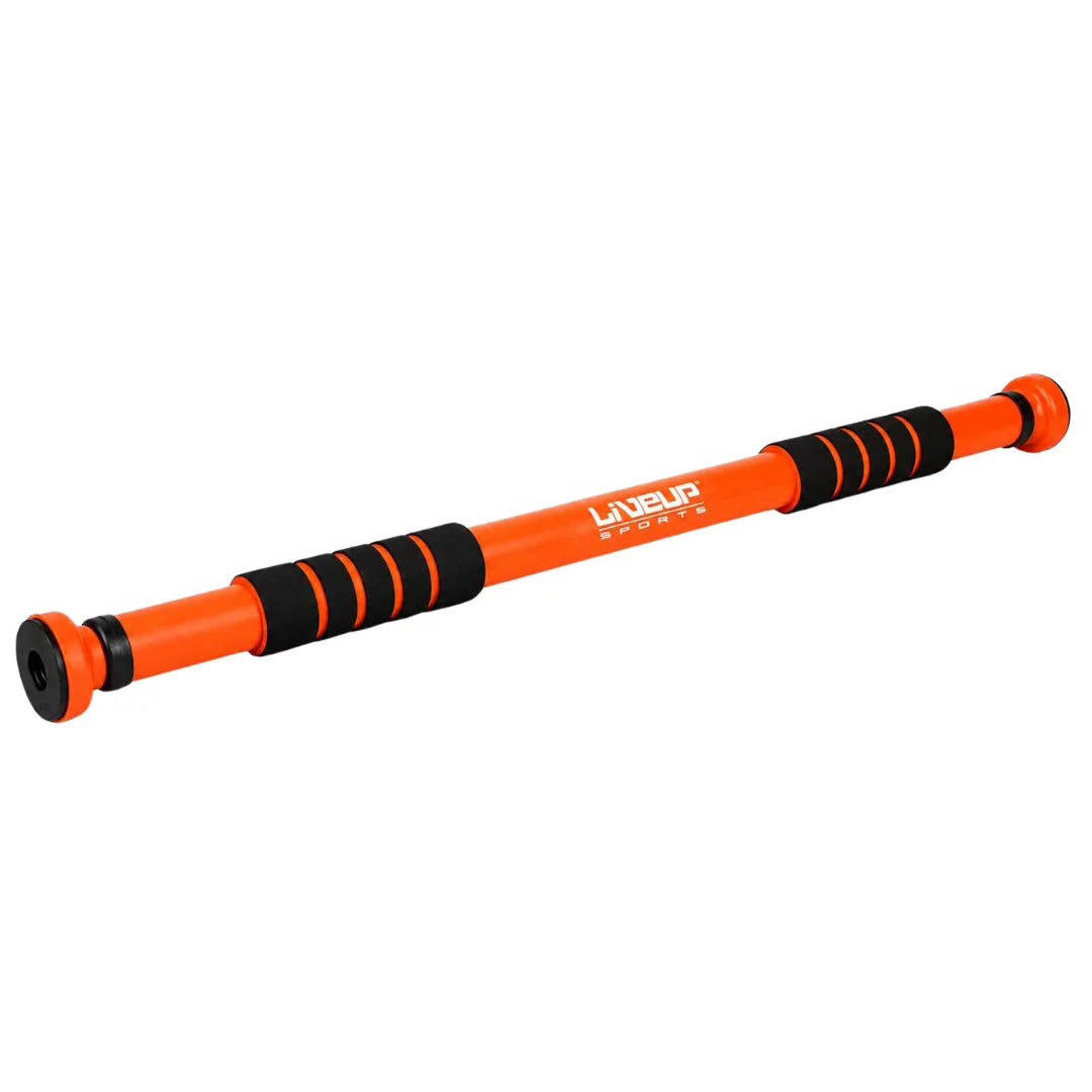AuraFit Liveup Door Pull-Up & Chin-Up Bar | Adjustable 70-100cm | No-Drill Tool-Free Installation