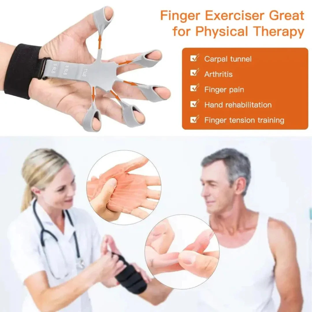 Finger Trainer - Essential Tool for Grip, Hand Strength & Rehabilitation