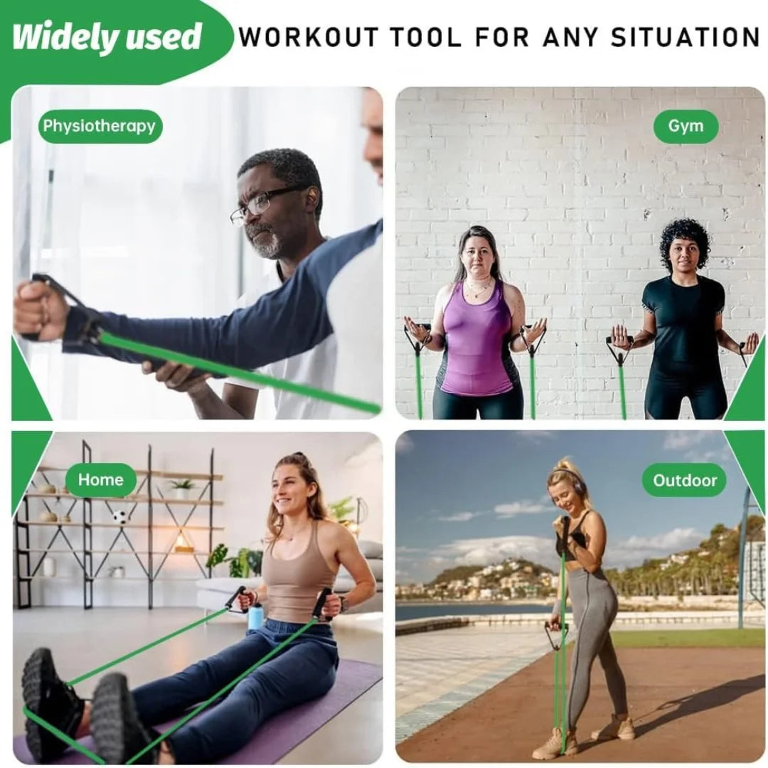 Resistance Band Single Loop - Versatile Fitness Exercise Equipment for Strength Training & Muscle Conditioning