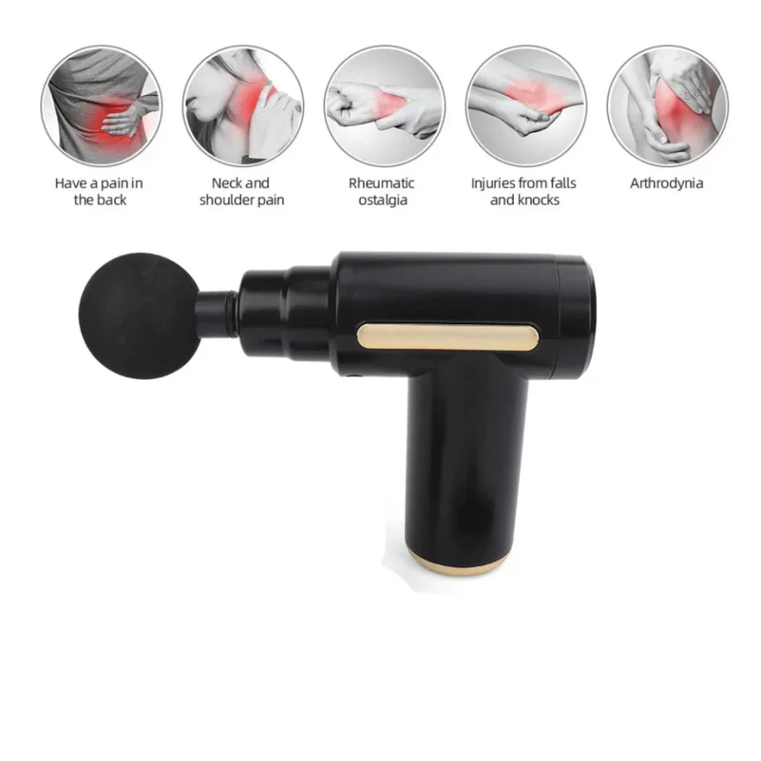 Mini Fascial 5 in 1 Massager Gun Professional Muscle Relax
