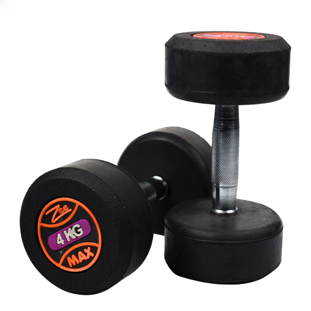1-20KG Rubber Coated Dumbbells Set | Home Gym Weights