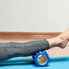 Professional Yoga Foam Roller 13"/18" - Triple Grid Massage Tool for Athletes & Fitness Recovery