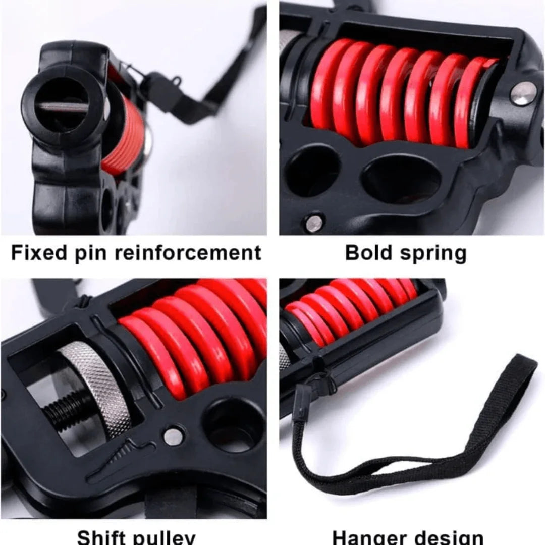 Hand Grip Strengthener Adjustable 10-120kg | Pro Forearm Trainer