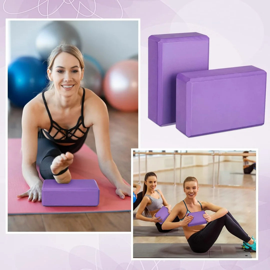 Yoga Brick | Durable Foam Yoga Block for Support & Balance