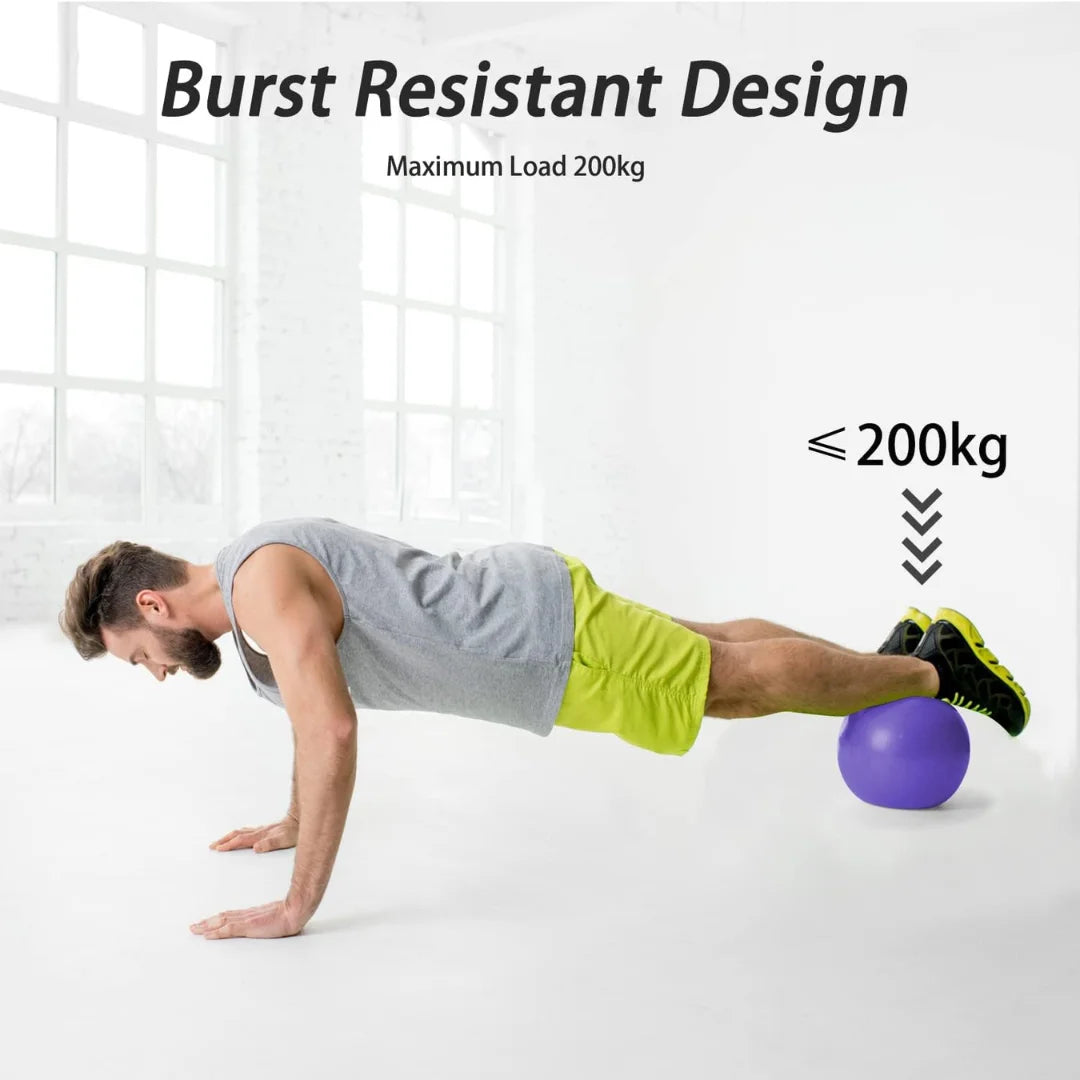 Liveup Mini Exercise Ball – Compact Fitness & Balance Ball