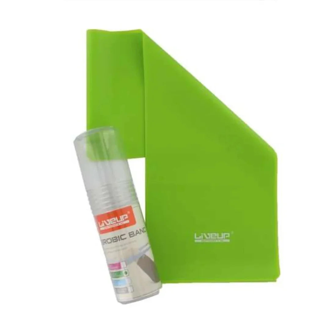 Liveup Aerobic Exercise Bands – Light, Medium & Heavy Resistance
