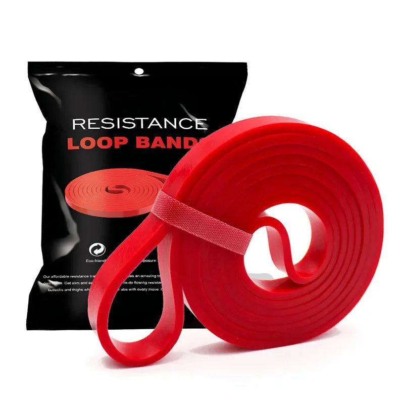 Heavy-Duty Resistance Bands for Pull-Ups & Full-Body Strength Training | Multiple Levels, Portable Latex Exercise Bands